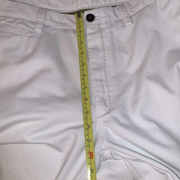 Reprieve Men’s Cotton Blend Relaxed Straight Life Khaki White Pants Size 40/30 - Picture 4 of 11